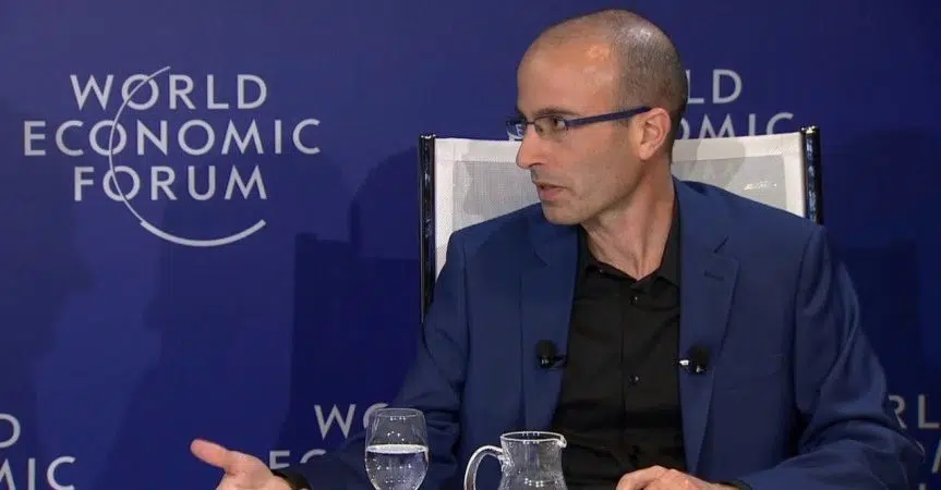 Yuval Noah Harari tại Diễn đàn Kinh tế Thế giới